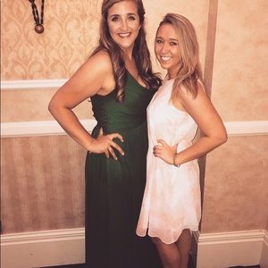 Calvin Klein Blush Flower Petal Sleeveless Dress